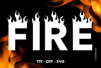Creative Fire Fonts for Modern Web Projects