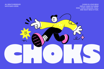 Choks Font: Versatile Styles for Modern Design Projects