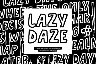 Lazy Daze Font: Casual Designs & Creative Projects
