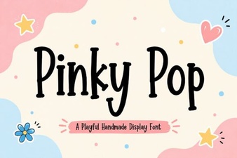 Pinky Pop Font: Creative Typography Projects