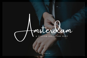 Amsterdam Font: Modern Design for Creative Projects