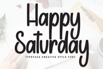 Happy Saturday Font Download: Fun & Free Styles