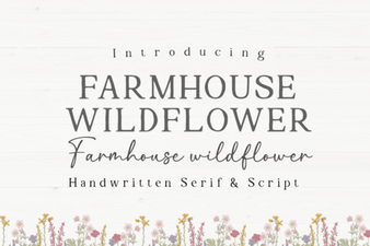 A Rustic Font for Your Countryside Projects